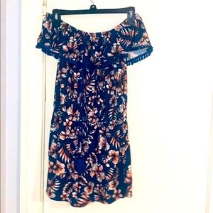 Off Shoulder Valour Floral Romper